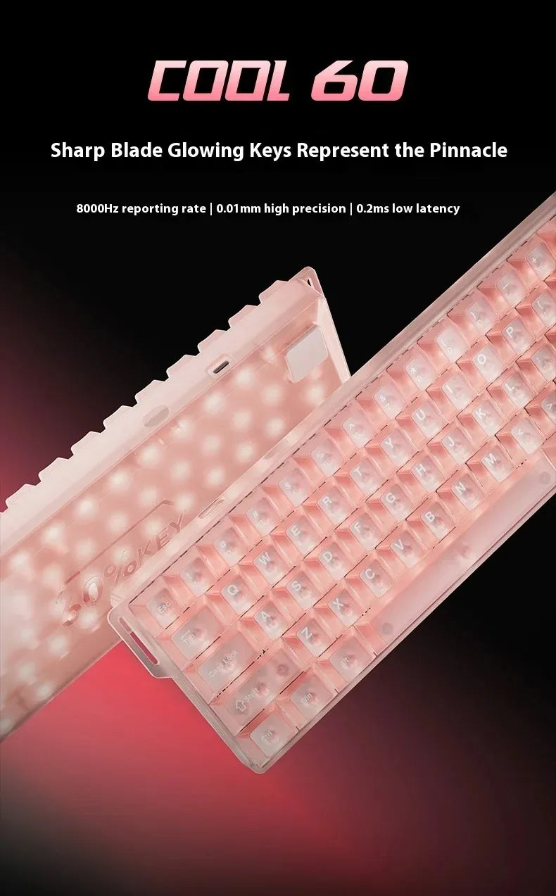 Dareu Cool60 Gaming Keyboard RGB Hot Swappable Matte