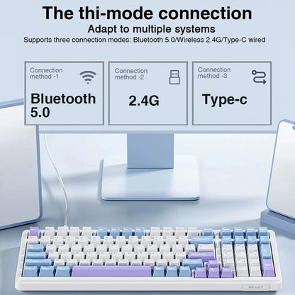 Aula F99 Mechanical Keyboard – Tri-Mode Wireless & Wired