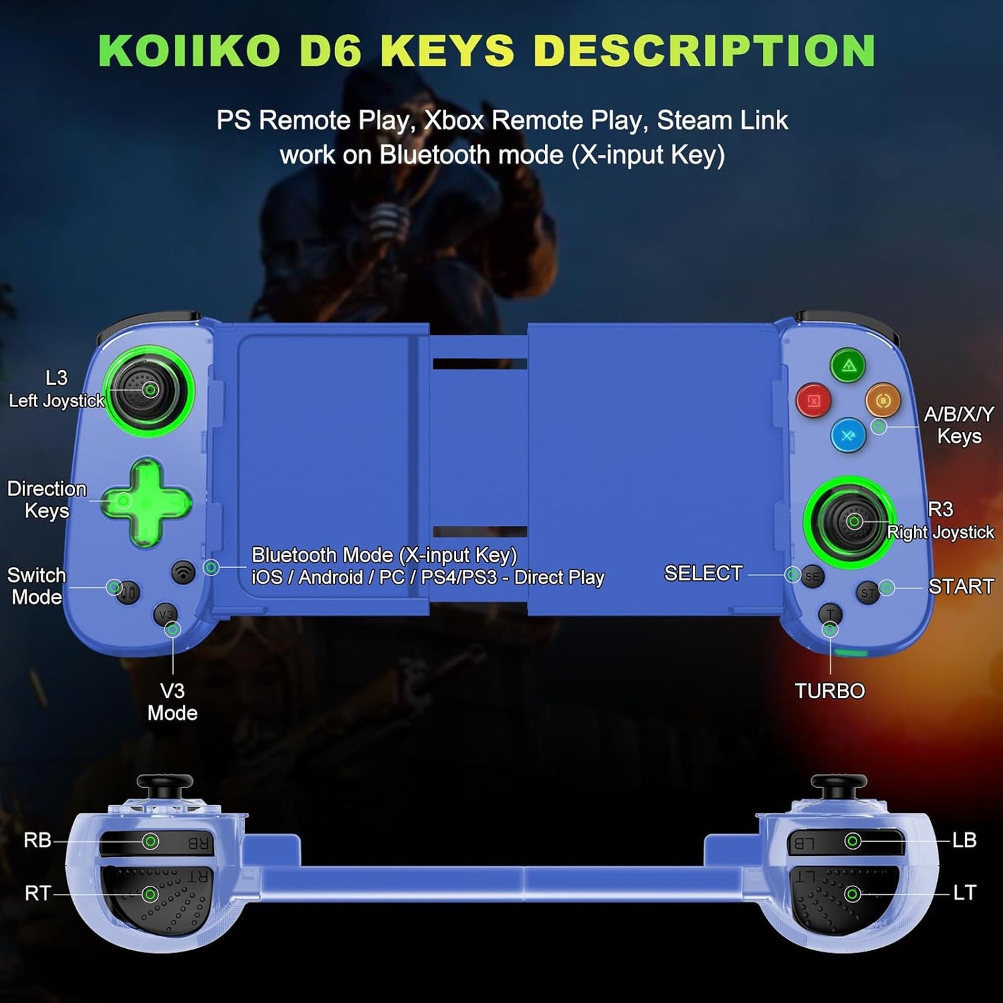 Mobile Gaming Controller